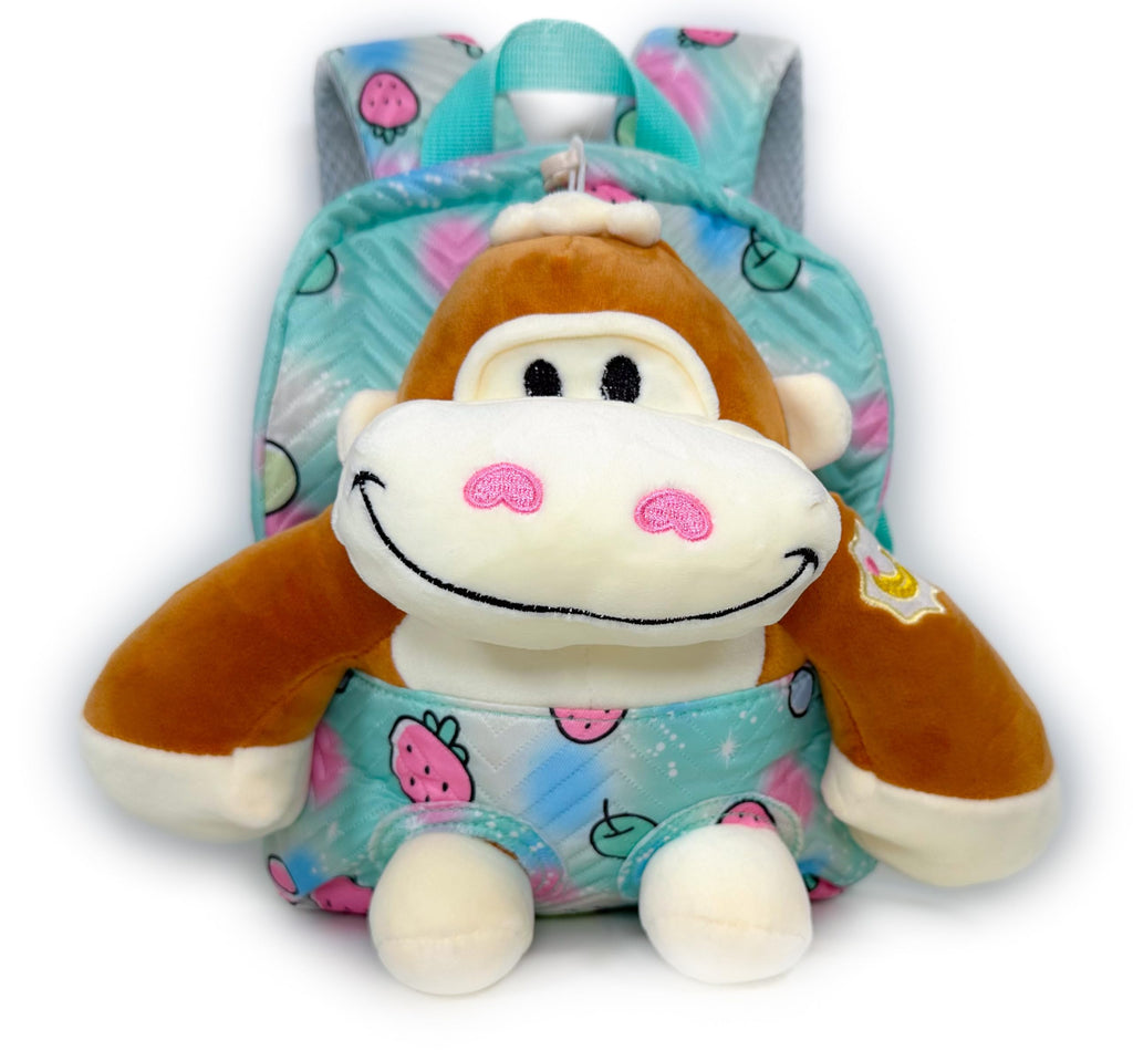 Zuzu the Monkey - PlushPack Pal 2-in-1 Stuffed Animal Backpack