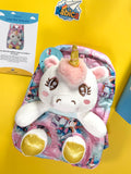 Luna the Unicorn - PlushPack Pal 2-in-1 Stuffed Animal Backpack