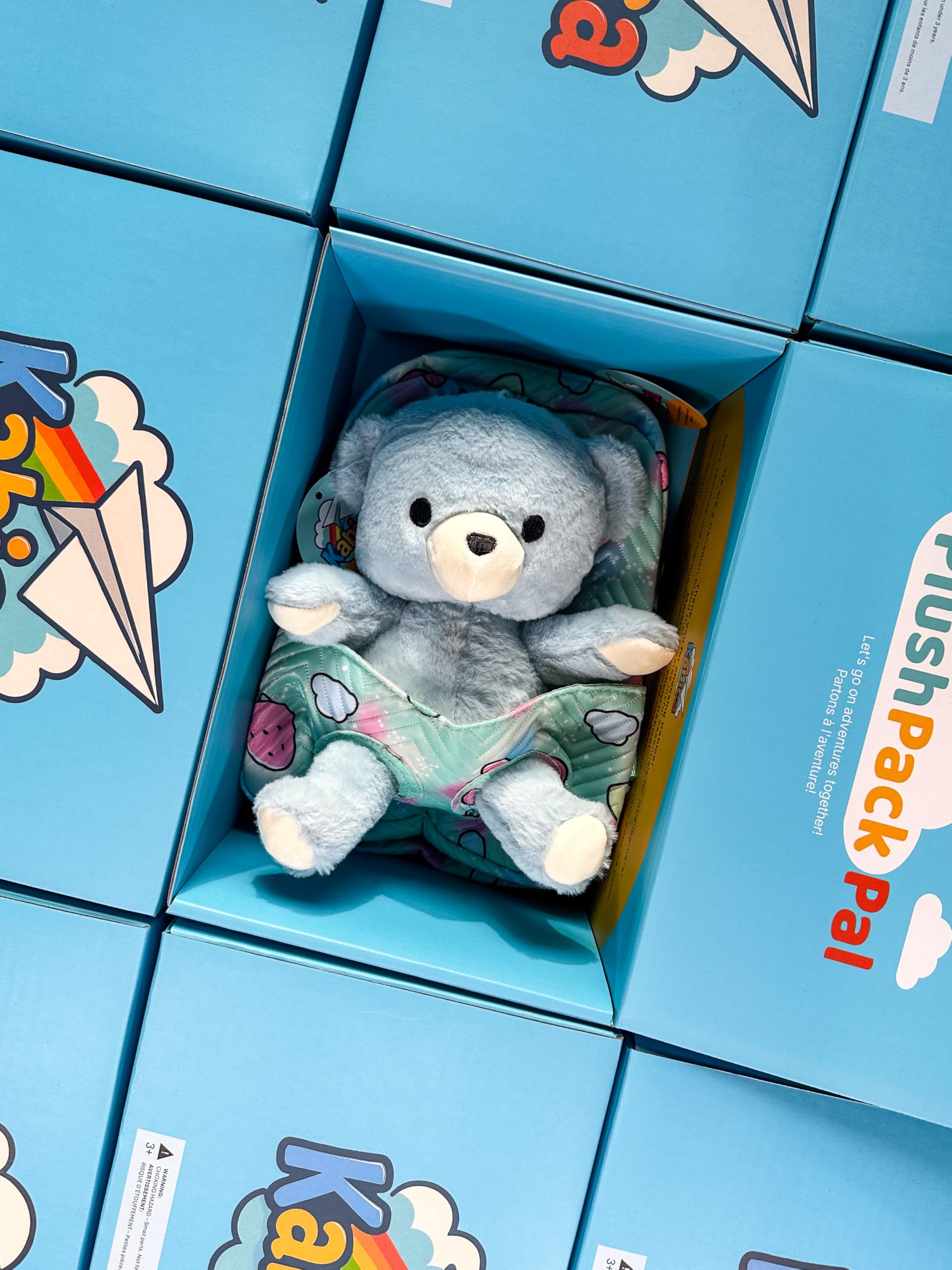 Milo the Bear - PlushPack Pal 2-in-1 Stuffed Animal Backpack