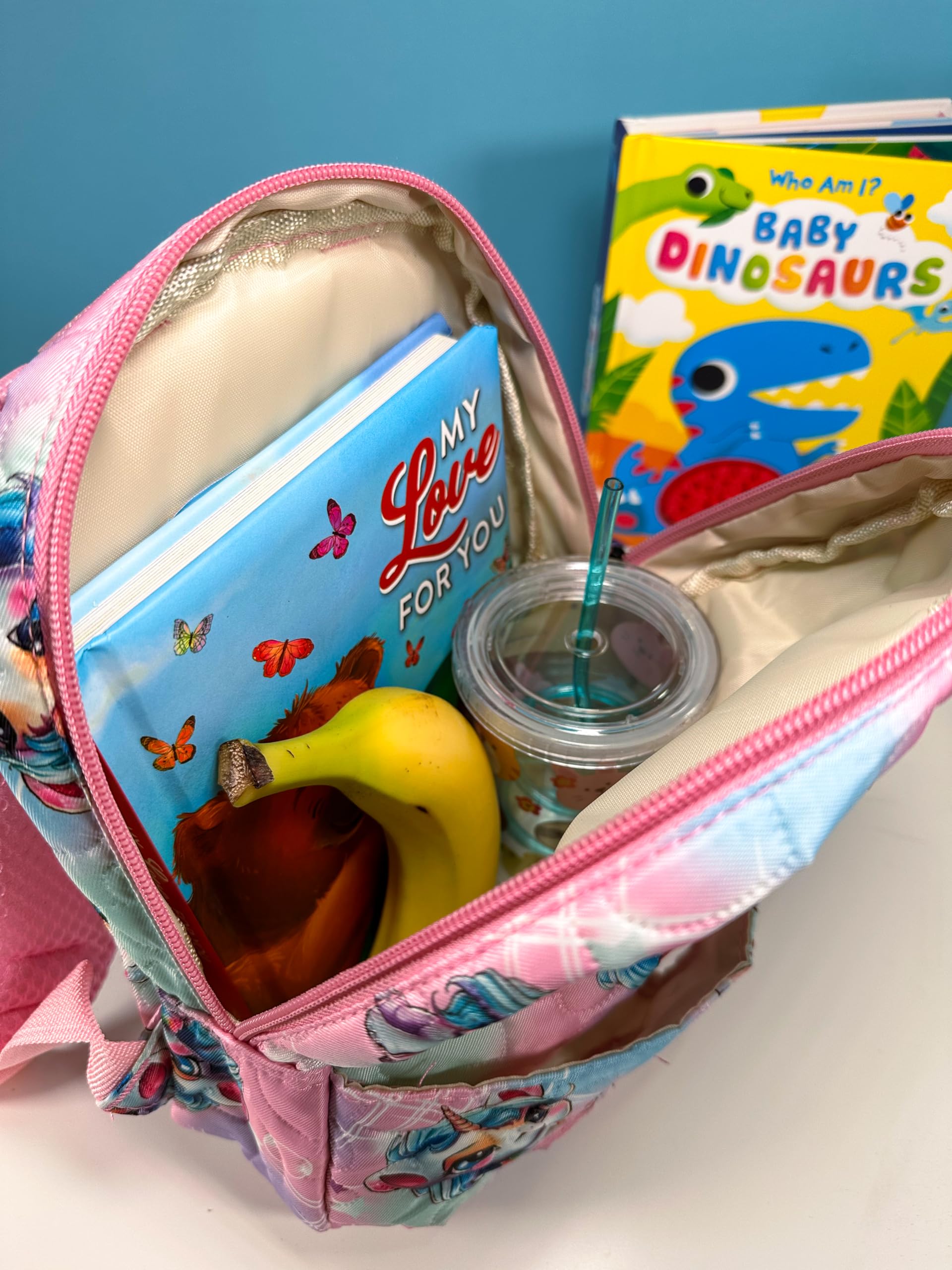Luna the Unicorn - PlushPack Pal 2-in-1 Stuffed Animal Backpack