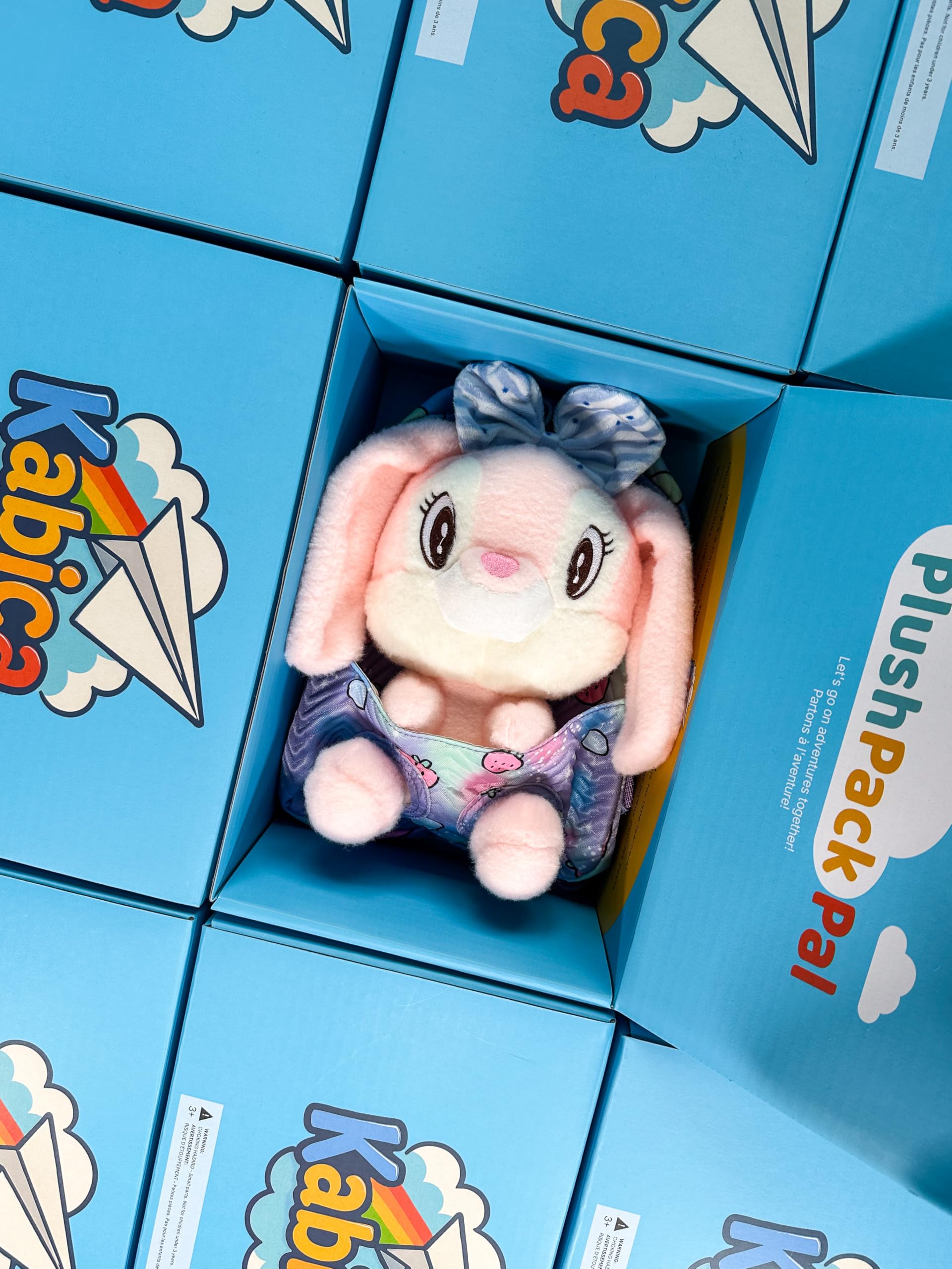 Lumi the Bunny - PlushPack Pal 2-in-1 Stuffed Animal Backpack